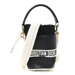 Calfskin Micro Dior Vibe Bucket Blue