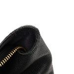 Grained Calfskin Mini Belt Bag Black