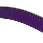 Supple Calfskin Mini Saddle Bag Purple