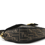 Fabric Jacquard FF 1974 Medium Baguette Tobacco Moro Black