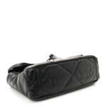 Lambskin Quilted Medium Chanel 19 Flap Black