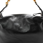Calfskin La Medusa Chain Hobo Black