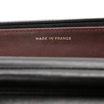 Lambskin Quilted Wallet On Chain WOC Black