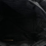 Tessuto Nylon Bow Shoulder Bag Black