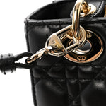 Lambskin Cannage Small My ABCDior Lady Dior Black