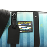 Damier Striped City Keepall Gradient Blue