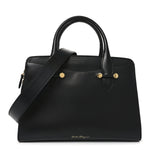 Hammered Calfskin Today Satchel Black