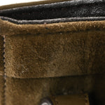 Vitello Vernice Camoscio Mini Fendi Origami Military Brown Avocado