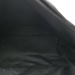 Lambskin Quilted Medium Loulou Puffer Monogram Chain Satchel Black