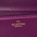 Calfskin Vlogo Loco Shoulder Bag Prune