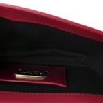 Calfskin Galuchat Serpenti Forever Crossbody Bag Dark Pink