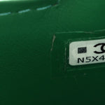 Shiny Aged Calfskin Quilted Mini Nano Kelly Shopper Green