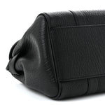 Natural Grain Small Bayswater Satchel Black