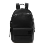Grained Calfskin Aerogram Takeoff Backpack Black