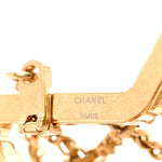 Metal CC Star Minaudiere Crossbody Gold