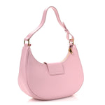 Smooth Calfskin Medium Strap Ava Triomphe Shoulder Pastel Pink