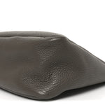 Vitello Daino Soft Medium Zippered Top Handle Bag Bambu