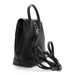 Calfskin Lockme Mini Backpack Black