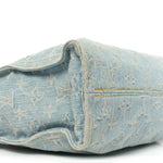Monogram Washed Denim Let Go PM Sky Blue