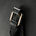 Saffiano Travel Briefcase Black