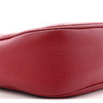 Pebbled Calfskin Small Soho Disco Bag Tabasco Red