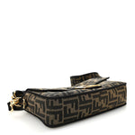 Fabric Jacquard FF 1974 Medium Baguette Tobacco Moro Black