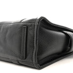 Grained Calfskin Medium The Tote Bag Black