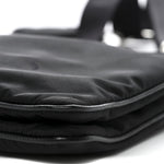 Re-Nylon Saffiano Re-Edition 2000 Double Zip Crossbody Bag Black