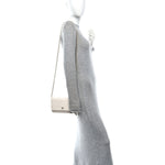 Caviar Quilted Wallet On Chain WOC White