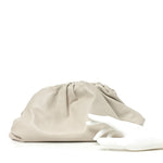 Smooth Butter Calf The Pouch Oversized Clutch Plaster