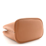 Soft Calfskin Medium Panier Bucket Bag Caramel