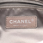 Metallic Glazed Calfskin Perforated Rodeo Drive Hobo Silver