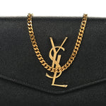 Grain de Poudre Uptown Chain Wallet Black