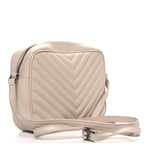 Calfskin Matelasse Monogram Lou Camera Bag Marble Pink
