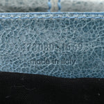 Agneau Giant 21 Silver Hardware Work Bleu Layette
