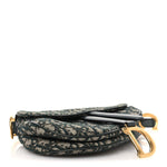 Oblique Saddle Bag Green