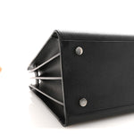 Grained Calfskin Small Sac De Jour Black