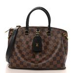 Damier Ebene Odeon Tote PM Black