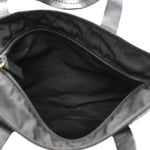Tessuto Nylon Mini Shopping Tote Black