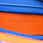 Jersey GG Monogram All Over Sporty Flap Backpack Blue Multicolor