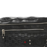 Guccissima Web Belt Bag Black