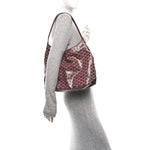 Goyardine Boheme Hobo Burgundy