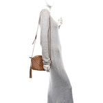 Calfskin Matelasse Monogram Lou Camera Bag Cinnamon