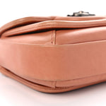 Calfskin Quilted Small Prestige Top Handle Flap Pink