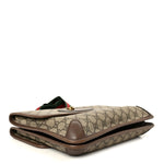 GG Supreme Monogram Web Small Neo Vintage Double Flap Messenger Bag Beige New Acero