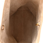Grained Calfskin Low Key Hobo MM Limestone