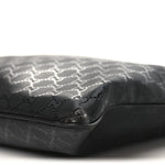 Imprime Monogram Medium Flat Messenger Bag Black