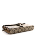GG Supreme Monogram Mini Dionysus Chain Wallet Beige Taupe