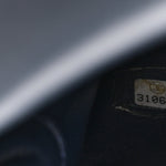 Shiny Lambskin Small Chain Is More Flap Navy Blue