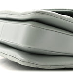 Lambskin Quilted Small Trendy CC Flap Dual Handle Bag Grey